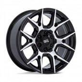 MO813 MASON GLOSS BLACK W- MACHINED FACE
