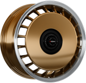 RONAL R50 REV-B Racing Gold Rim Lip Cut