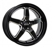 B162 Black machined