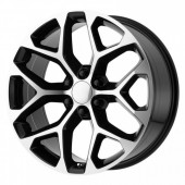 PR176 Gloss Black Machined