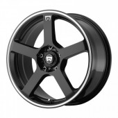 MR116 Gloss Black Machined Flange