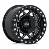 KS241 TORX UTV BEADLOCK GLOSS BLACK MILLED