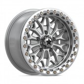 MA53 BOLO UTV BEADLOCK GLOSS SILVER W- MACHINED FA