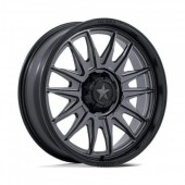 M55 COMMANDER UTV MATTE GUNMETAL W- MATTE BLACK LI