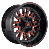 FC612 GLOSS BLACK RED TINTED CLEAR