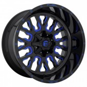 FC645 GLOSS BLACK BLUE TINTED CLEAR