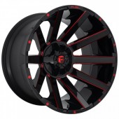 FC643 GLOSS BLACK RED TINTED CLEAR
