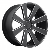DC187 MATTE BLACK MILLED