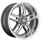 UC129 MATTE GUN METAL MILLED