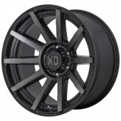 XD847 OUTBREAK SATIN BLACK W- GRAY TINT