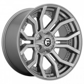 FC713 BRUSHED GUN METAL TINTED CLEAR