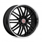 LEMANS GLOSS BLACK W- MIRROR CUT LIP