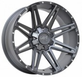 D88 Flatgrey milled rivets