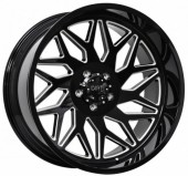 D55 Glossblack milled