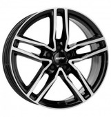 Alutec Ikenu Diamant-Schwarz Frontpoliert