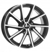 Alutec Singa Diamant-Schwarz Frontpoliert