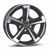 BORBET CWT black polished glossy