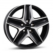 BORBET CWZ black polished matt
