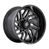 D807 HURRICANE GLOSS BLACK MILLED