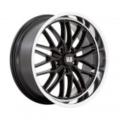 U138 SANTA CRUZ GLOSS BLACK W- DIAMOND CUT LIP