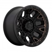 D824 TRACTION MATTE BLACK W- DOUBLE DARK TINT