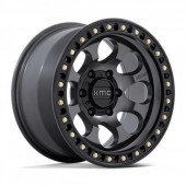 KM550 RIOT SBL ANTHRACITE W- SATIN BLACK LIP