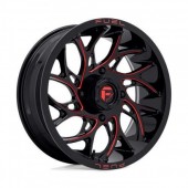 D779 RUNNER UTV GLOSS BLACK MILLED CANDY RED